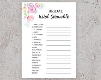 Lavender Bridal Shower Games Would She Rather Printable