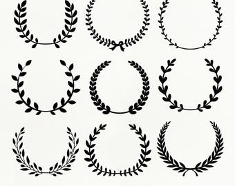 Free Free 124 Silhouette Flower Wreath Svg Free SVG PNG EPS DXF File