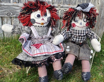 Zombie Raggedy Ann & Andy