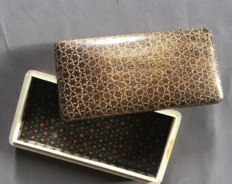 Vintage Persian khatam Marquetry box