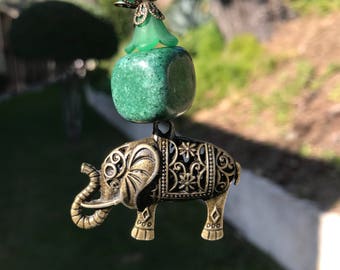 Rear View Mirror Charm, Charm,Stones, Mirror Charm, Car Charm, Car Jewelry, Car Accessories, Car Charms, Window Hanger, Dangler, Pendant