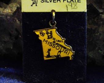 Vintage Souvenir State Charm from Missouri