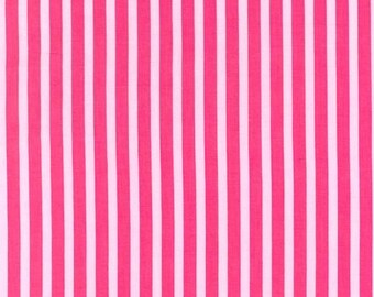 One yard - Clown Stripe in Girl - Michael Miller cotton quilt fabric