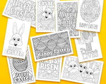 PRINTABLE Easter Activity Pages Multi Page Easter Party Pack
