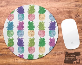 pineapple mousepad / mouse pad / pineapple mouse pad / mousepad / pineapple / office decor / custom mouse pad / mouse mat / monogrammed