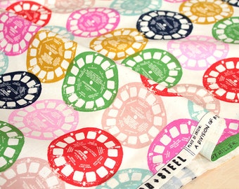 Cotton + Steel Playful Viewfinders - natural multi - 50cm