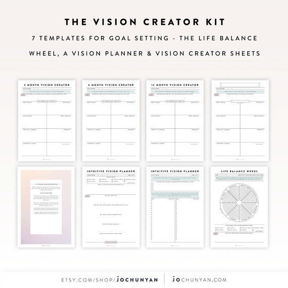 goal journal template