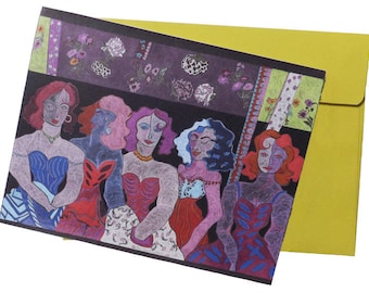 Art note card 'The Five'