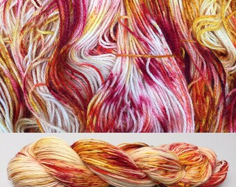 Some Like It Hot | Hand Dyed Yarn | Speckle Yarn | Fingering Weight | Shawl Yarn | Sock Yarn | Aran Yarn