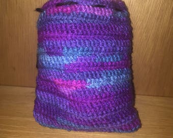 shorter Purple and blue
