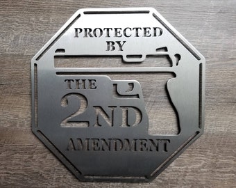 2nd amendment sign | Etsy