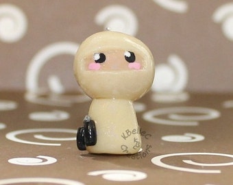 Glow in the Dark Ninja Chibi Charm
