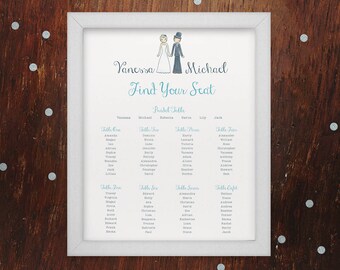 Wedding Table Seating Chart