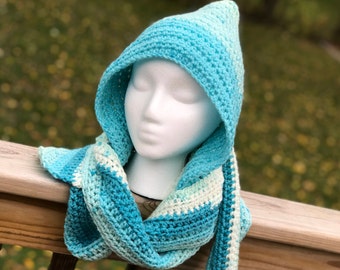 Hooded scarf