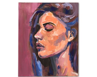 Portrait of Woman Looking Away