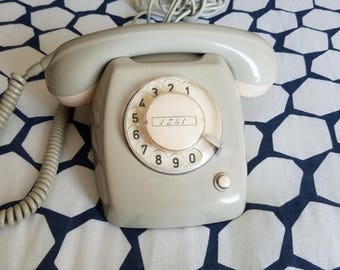 Dutch T65 Telephone: Gray