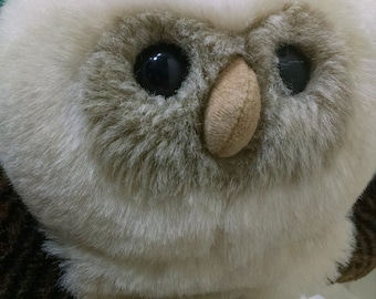 Adorable Heritage Collection chouette en peluche marionnette
