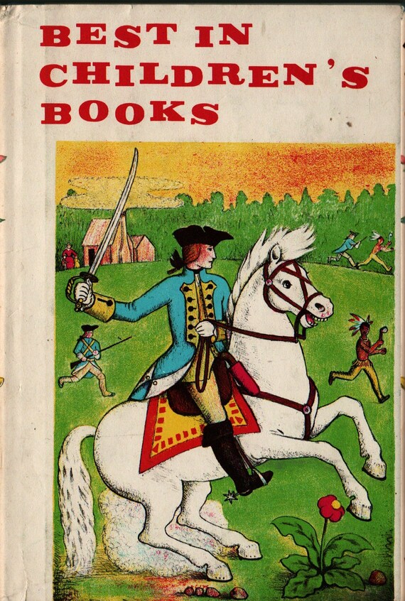 Best in Children's Books Vol. 18 + R.L. Stevenson, D'Aulaire, Flack, Aesop, Gruelle, Ruth Ives, Rojankovsky, Kessler + 1959 + Vintage Kids