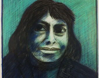 Highsmith #2, Mixed media on paper, 2011.