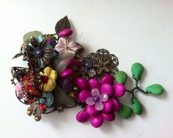 Maverick Jewels-Butterfly Garden Brooch