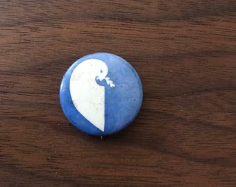 Peace Dove Vintage Button