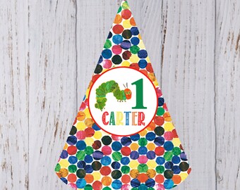 Very Hungry Caterpillar Birthday Party Hat