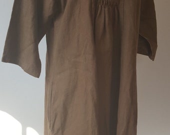 TALIA BENSON T42 (l/xl, T4) Brown tunic dress