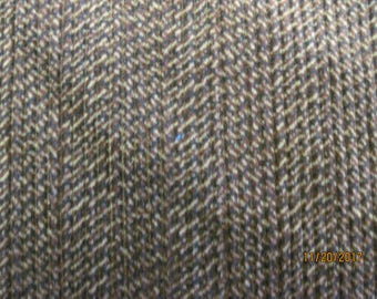 Corduroy black/brown/tan herringbone pattern