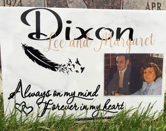 personalized memorial tile