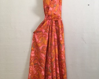 Vintage mid- 1960s Wrap jump suit by Eye Ful by the 'Flaums' size 30 (4)