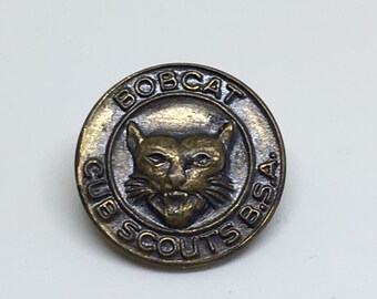 Vintage Boy Scouts of America, Bobcat Pin