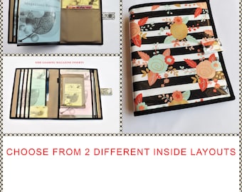 JW Ministry Organizer, JW Magazine Holder, JW Tract Holder, Jw Gift, Jw Baptism Gift, Jw Supplies, Jw Service Organizer: Flower Power