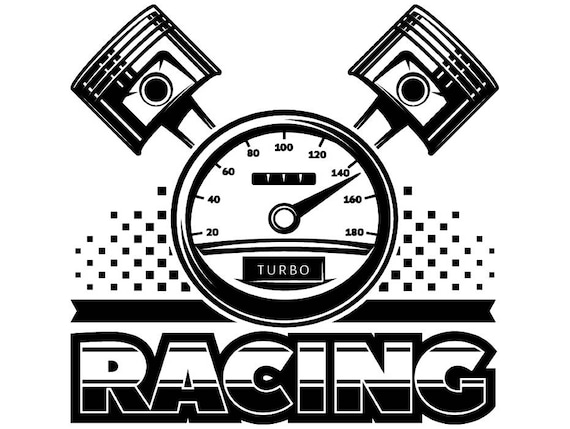 Racing Logo 2 Racecar Equipment Auto Mechanic Repair Shop
