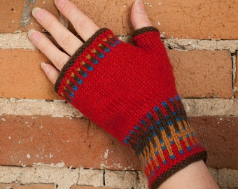 Nordique II Mitts Knitting Pattern - PDF