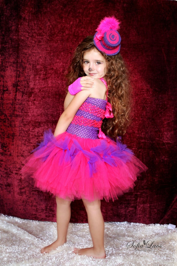 Cheshire cat inspired tutu outfit from Alice in wonderland