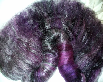 Multi Fibered Batt for Hand Spinning Yarn