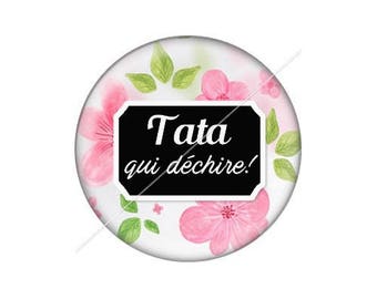resin cabochon is 25 mm Auntie aunt j30 stick