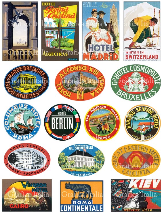 How to print on luggage labels