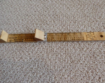RITZ Vintage pied et chaussure mesure Circa 1940