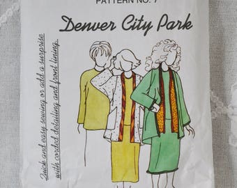 Park Bench Pattern Company No 7 Sewing Pattern Misses Skirt Jacket Top Size 12 - 18 DIY Fashion Sewing Crafts PanchosPorch