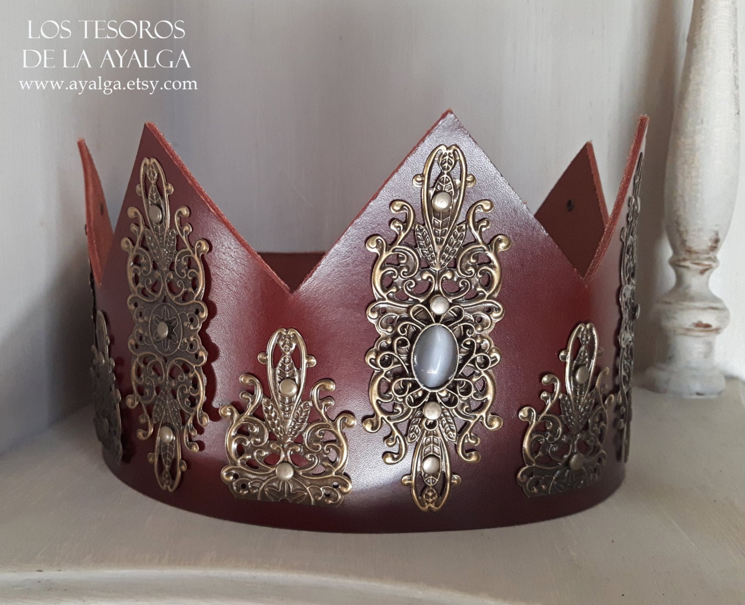 leather crown