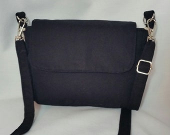 Small black crossbody