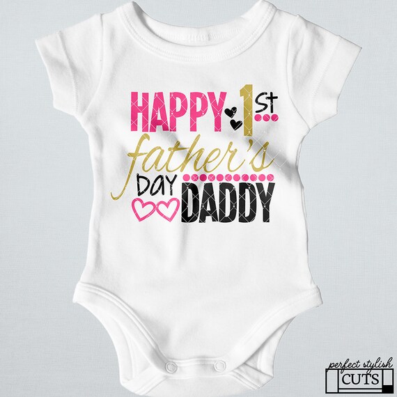 Download Happy 1st Father's Day SVG DXF EPS png Files for