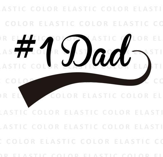 Dad svg number one Dad svg Daddy word art digital download