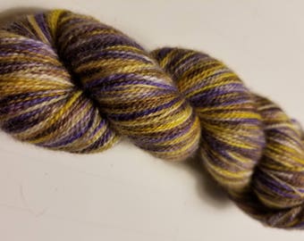 Hand Dyed Lace Weight Yarn "Supernatural Indigo"