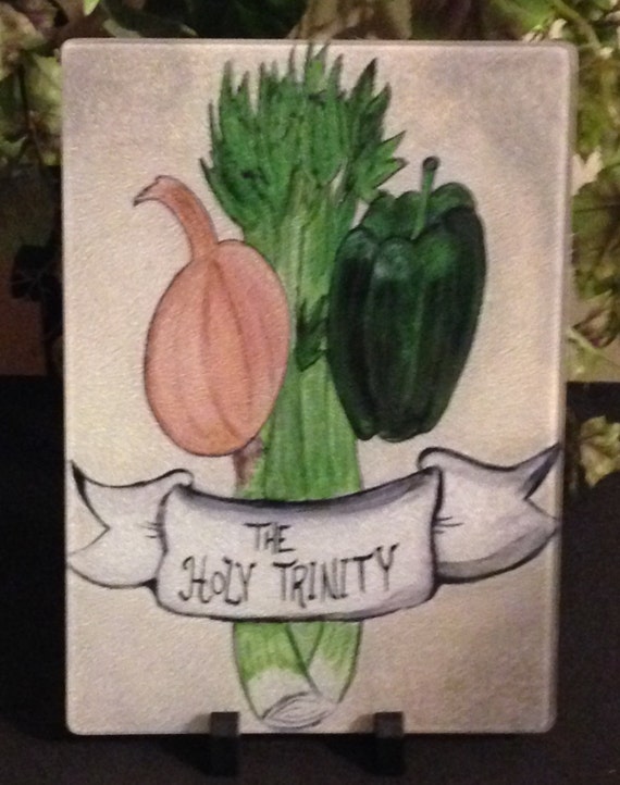Holy Trinity Cutting Board Nola Cutting Board New Orleans