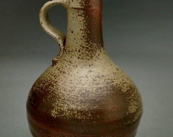 Medieval Stoneware Raeren Bottle w/ Two Handles - Made to Order