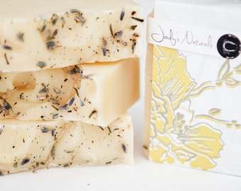 Lavender Lemongrass Soap, Cold Process Soap,Vegan, Hand crafted, Victoria BC, Vancouver Island