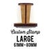 Rubber Stamp Large (61mm - 80mm)