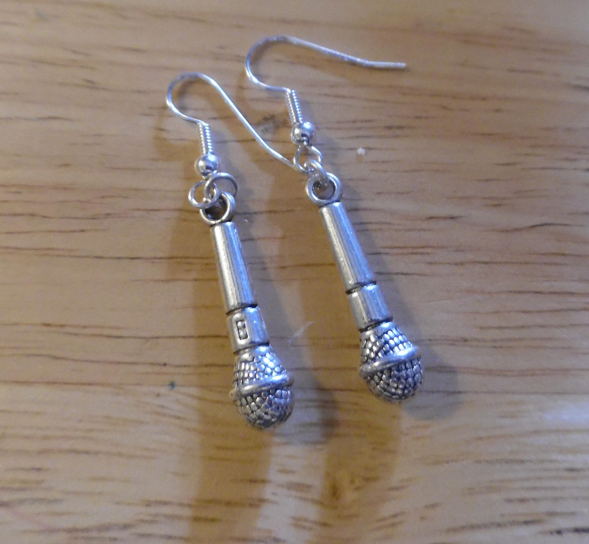 Microphone Earrings Music Themed Earrings Jewellery